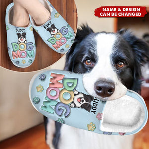 Christmas Is All About Love, And Our Pets Bring Us So Much Joy - Dog & Cat Personalized Custom Fluffy Slippers