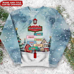 Personalized Gifts For Family 3D Sweatshirt