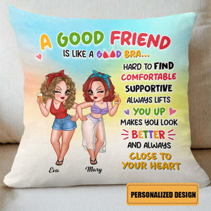 Gift To My Good Friend Pillow - Personalized Pillow