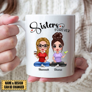 Sisters - Sisters Forever - Personalized Mug