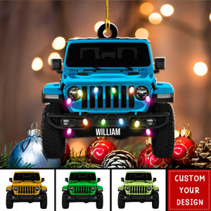 Off Road Car Personalized Christmas Ornament, Gift For Off-Road Lovers