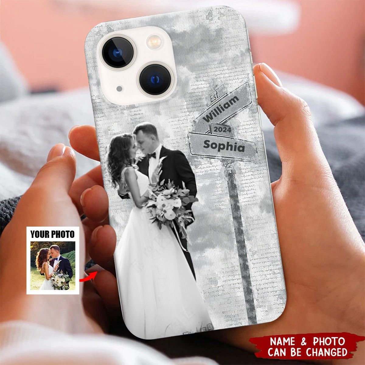 I Need You Because I Love You - Upload Photo Couple, Husband And Wife Personalized Phone Case