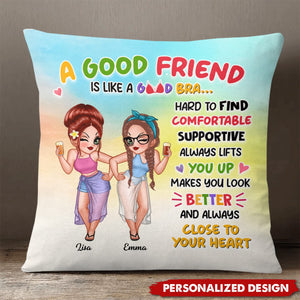 Gift To My Good Friend Pillow - Personalized Pillow