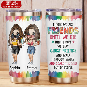 Personalized Gift for Sister Friend Funny Steel Tumbler