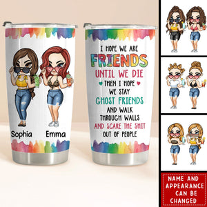 Personalized Gift for Sister Friend Funny Steel Tumbler