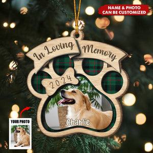 You Will Always In My Heart - Personalized Wood Shaped Christmas Ornament