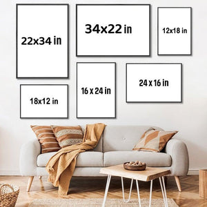 Family Canvas Wall Art - Personalized Canvas